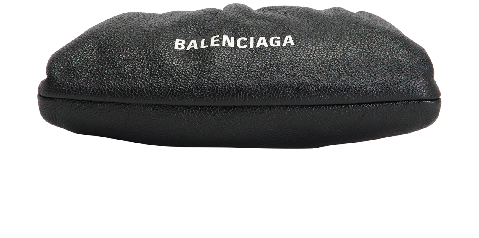 XS Cloud Clutch, &pound;260, Handbags, Black, Leather, Top view